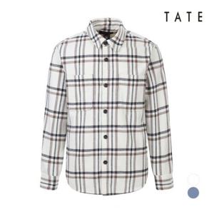 [테이트](공용)오버핏체크점퍼형자켓_KABW9-UGJ050