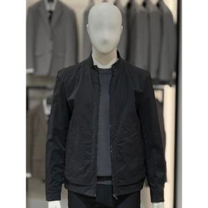 [바쏘옴므]블랙 차이나카라 바람막이 점퍼 WSZ1UA12A BK