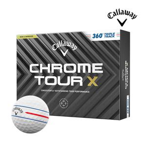 캘러웨이 크롬투어 X 360 트리플트랙 골프볼 4피스