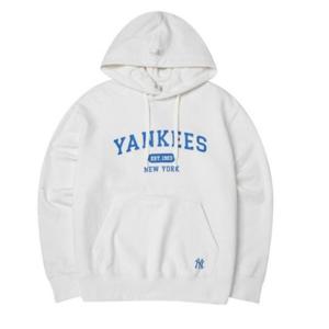 MLB후드티 PQJ 3AHDV0141-50CRS 공용 바시티 오버핏 후드티