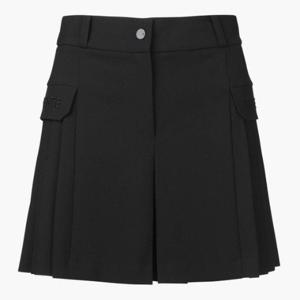 M 데상트골프웨어 GQC DP32WFSP81-BLKG 여성 플리츠 숏팬츠 / BLACK