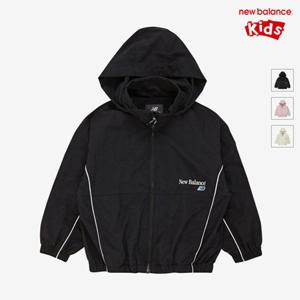 [뉴발란스키즈] NK9AF3102U(19) 블랙 ESSENTIAL) 메쉬안감 바람막이