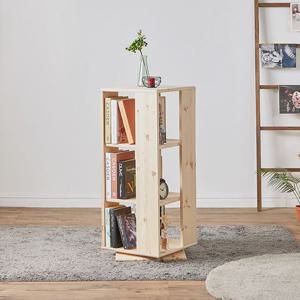 [착불배송] CZ100 레드파인 원목 3단 회전 책장 400 1color 3단책장 3단회전책장 3단교구장 회전책장 원목책장 원목회전책장 교구장 원목교구장 수납책장