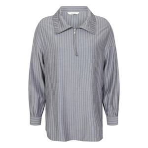 [캐리스노트]셔츠카라스트라이프블라우스 CN3FBL702