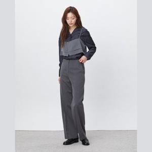 플라스틱아일랜드  (PR3WP882) 레직기 슬림핏 팬츠