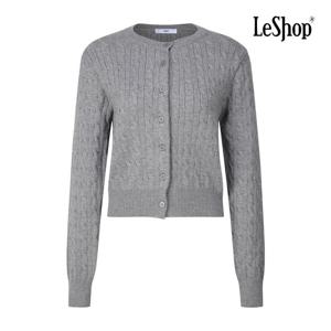 르샵  꽈배기 짜임 긴팔 니트 가디건 (BP8KC003A)