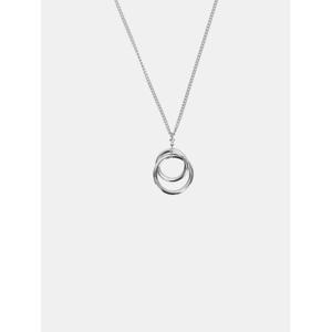 [스콰즈] 목걸이 레이어드 링 팬던트 써지컬스틸 체인 목걸이 SIDA219