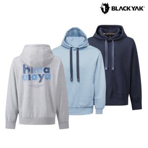 블랙야크 아이유 남녀공용 히말라야 그래픽 후드티 오버핏 커플 티셔츠 1BYSSFU907