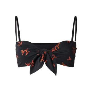 펜디 코럴 프린트 타이 프런트 비키니 탑 FXBA49AT8O