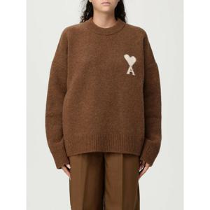 [AMI] 라프리마 여성 스웨터 스웻셔츠 UKS836KN0135 217 Brown /6