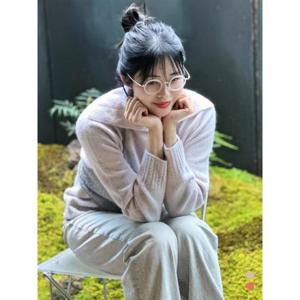 올리비아로렌 sh06 라쿤카라네풀오버 VVCBL4WA171