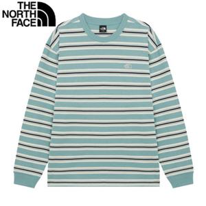 노스페이스 NT7TR56C 남여공용 세미루즈핏 이지온 스트라이프 긴팔 티셔츠