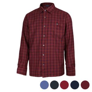 [파파브로] 중년 남성 체크 긴팔 간절기 셔츠 YD-SHA-195,6,7,8,9