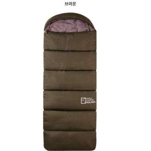 [콜핑]LD33 사계절 공용 이중잠금 보온 캠핑 침낭 1800G KFA3445U