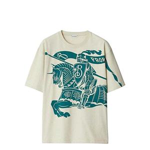 버버리 반팔 티셔츠 8094262C1160 Bianco White