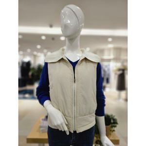 [포커스]MARIO포커스 니트 카라 패딩조끼 FW3J7VT01875