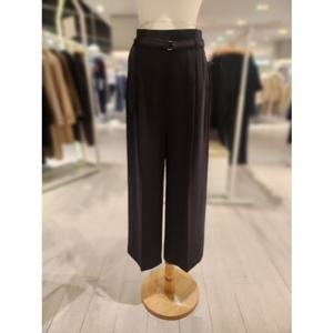 [SOUP]숲 니트패치 벨티드 와이드 팬츠 (SB9LP83)