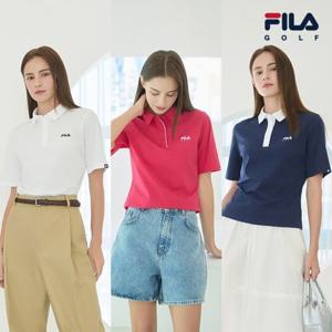 [휠라][휠라]여성 반팔 카라티 3종_638291