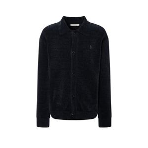 헤지스  25FW  남성 셔닐 니트 트러커 가디건 HZSW5D205N3