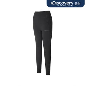 여성 우븐 하이브리드 포켓 기모 레깅스 (BLACK)  DWLG91056-BKS