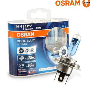 오스람 쿨블루 인텐스 전조등 H4 / 조명 전구 상향등
