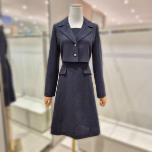 [비지트인뉴욕]자켓 레이어 원피스 VB9OP10