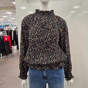 미센스 HC30 프린트스모킹 블라우스 MB49BLMD05Z