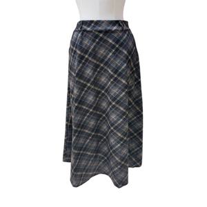 [에이지도르]체크 플레어 스커트 ALFIAUK195