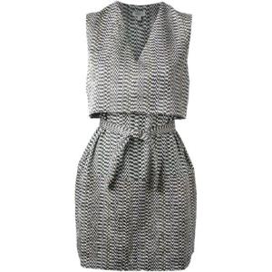 25 FW 겐조  apos White Noise apos  layered dress F462RO17153B TP441939836