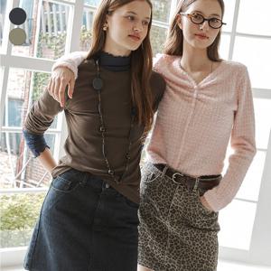 [게스(진)]여성 레오파드 미니스커트 OP3W5650