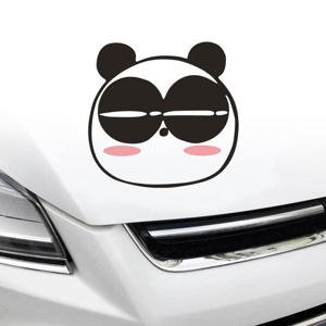 부끄판다 차량용스티커 / 초보운전 자동차 셀프