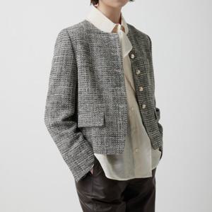 [쥬크]폴리 패널 블라우스 Z253MSC007