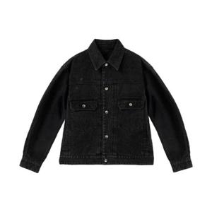 우영미 레귤러 데님 자켓 블랙   24FW W243JP24980B