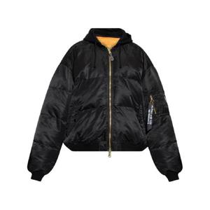 베트멍 퀼팅 후드 봄버 재킷 UA65JA249B