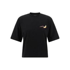 오프화이트 오프화이트 블랙 반팔 티셔츠 2219908
