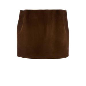 프라다 미디 스커트 51927SOOO173B F0324 BROWN