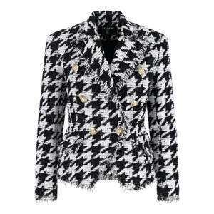 발망 발망 화이트 블랙 자켓 2216543