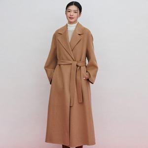 [LAP] 핸드메이트 벨티드 오버핏 롱코트 AQ4WTA73