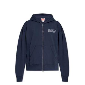 Kenzo 로고 자수 집업 후드티 FE65SW2144MF 77 TP949048577