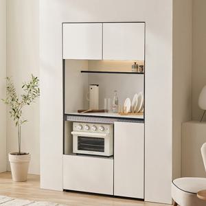 삼익가구 더비스 LED 1000 비스포크 오브제 주방수납장(오픈장)