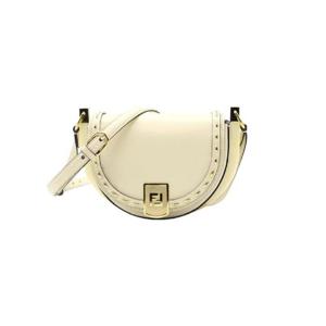 펜디 문라이트 레더 숄더백 아이보리 8BT346AHMQF1FIR