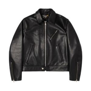 스투시 바이커 자켓 블랙 115881