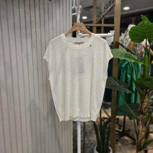 스테파니 HC05 캡소매직선니트나시티셔츠 A25SW5215H