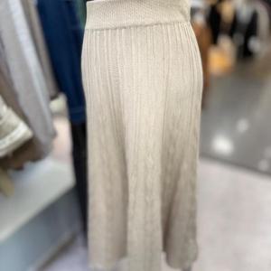 클리지 HC40 니트플레어스커트 Co7wks01