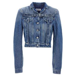 오프화이트   캐주얼 자켓 FW23 OWYE048F23DEN00145004500 2049813 Blue