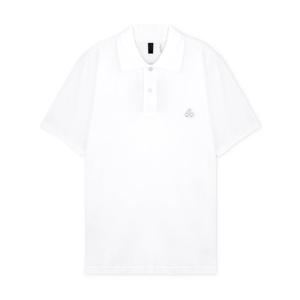 무스너클 남성 로고 화이트 카라티 M34MT712 160