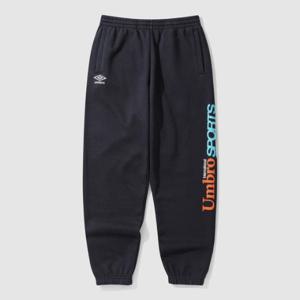 엄브로바지 NQC UP323CFP94-DVY 빈티지팝 기모 조거 팬츠 NAVY