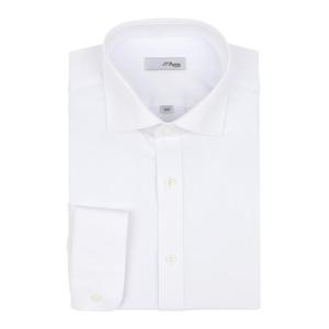 [에스티듀퐁(셔츠)]와이드 카라 긴팔 남방 슬림핏 와이셔츠 (SE5FM21LS363SWH)