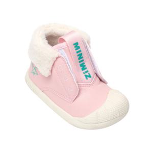 [미니위즈][미니위즈] 아동 벨크로 털부츠 위즈 레오 II 핑크  (MZKCC3TSLE11-II)BON-O