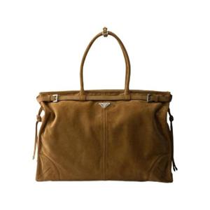 프라다 보니 스웨이드 토트백 시나몬 2VG128-2C4S-F0401